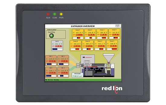 RedLion G3 Kadet touch operatørpanel (HMI) med TFT skærm