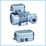 snekkegearmotor med integreret frekvensomformer