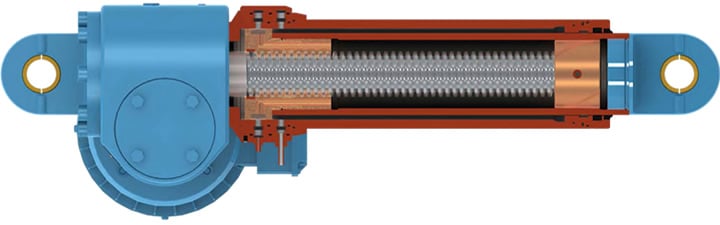 Swedrive 3D CAD-filer Mekanisk cylinder 2